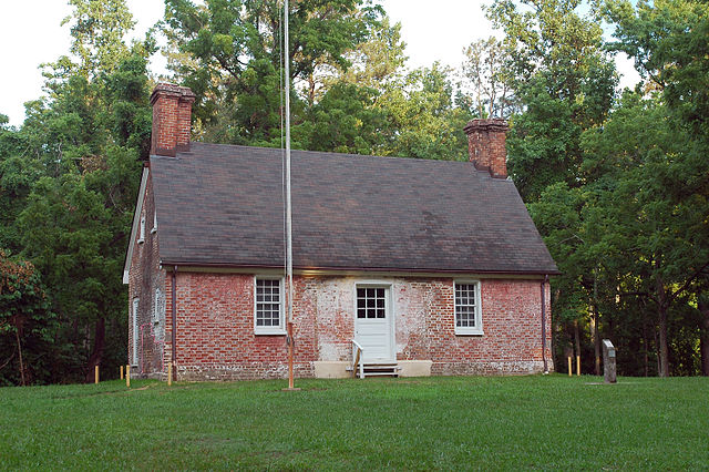 Kiskiack (Lee House), the only original country house still standing on Naval Weapons Station Yorktown