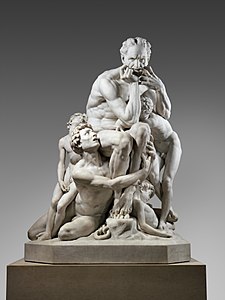 Ugolino and His Sons, 1857–1860. Photographed at the Metropolitan Museum of Art