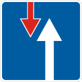 Priority over vehicles in opposite direction