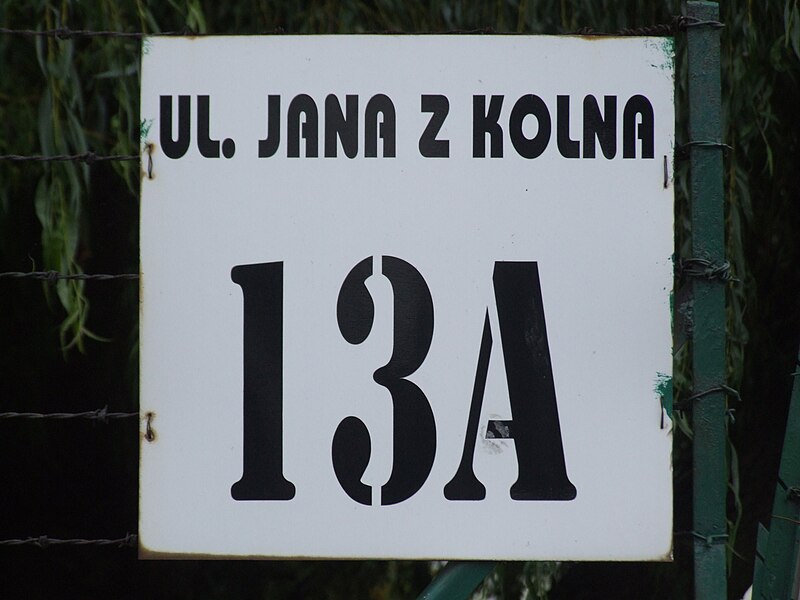 File:Ulica Jana z Kolna, Gdynia - 001.JPG