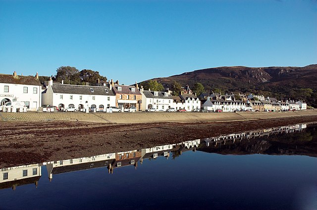 Ullapool, founded as a fishing village in 1789.