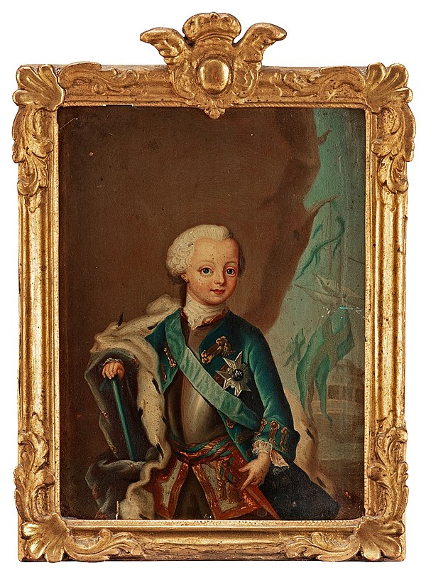 Prince Charles, in 1758 by Ulrica Pasch.