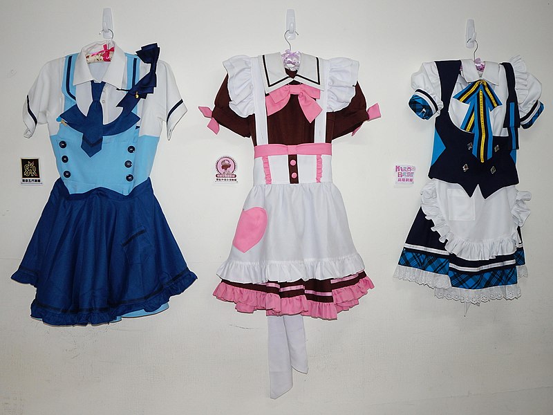 File:Uniforms of SKR, Moe Hime and Kirabase 20190811a.jpg