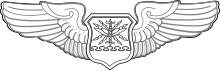 United States Air Force Combat Systems Officer Wings United States Air Force Navigator Observer Badge.svg