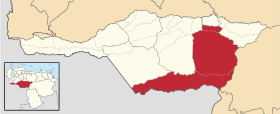 Localisation de Pedro Camejo