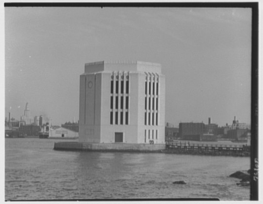 File:Ventilating tower, Battery Brooklyn Tunnel. LOC gsc.5a29502.tif