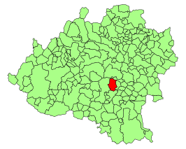 Kaart van Viana de Duero
