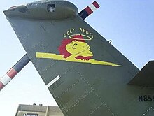 Original Olaf painted on tail of a UH-34 Huss Vietnam Olaf.jpg