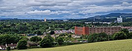 View of Glenrothes from St Drostan's Cemetery