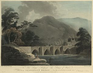 View of Llangollen Bridge