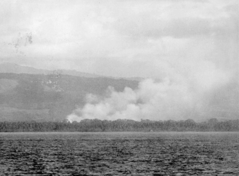 File:View of Tulagi after shore bombardement on 7 August 1942 (AWM 043366).JPG