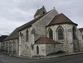 Die Kirche in Villeneuve-sur-Bellot