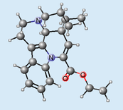 Representação da estrutura química