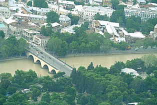 «Միքայելյան» կամուրջը, որը կառուցվել է Մ.Տեր-Գրիգորյանի պաշտոնավարման ժամանակ։ Լուս.՝ 2015թ.։