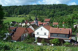 Skyline of Hallungen