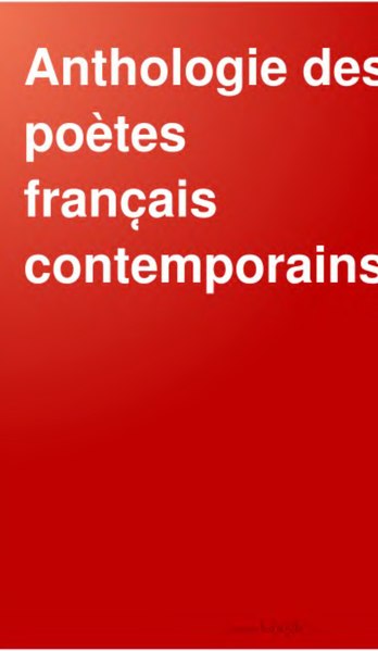 File:Walch - Anthologie des poètes français contemporains, t3.djvu