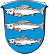 Heringen's old coat of arms, borne until 2003 Wappen Heringen (Werra).png