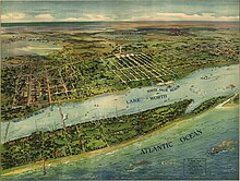 Panoramic view of West Palm Beach, North Palm Beach and Lake Worth, 1915 WestPalmBeachLakeWorth.jpg