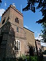 West face of the largely 19th-century Church of St Mary in Leyton. [146]