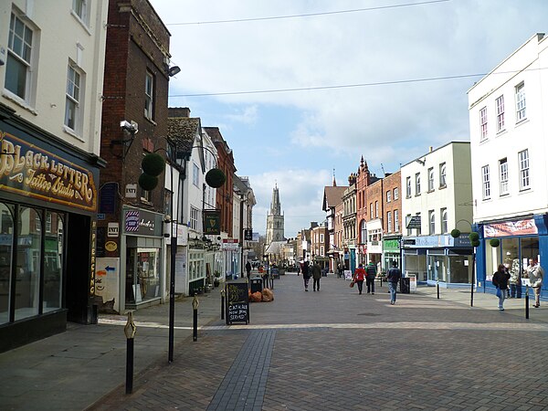 Image: Westgate Street, Gloucester 4 April 2015