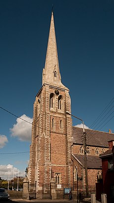 Wexford Church of the Immaculate Conception Steeple 2010 09 29.jpg