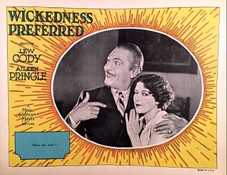 <i>Wickedness Preferred</i> 1928 film