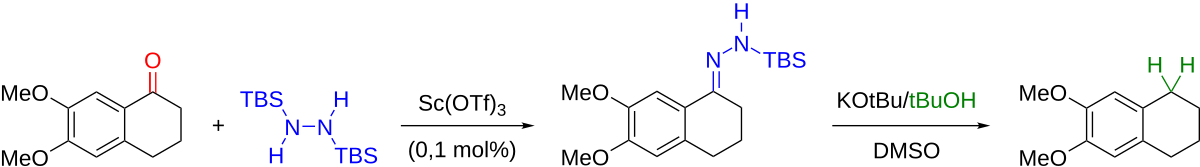 Reducing solution. Sodium tert-butoxide.