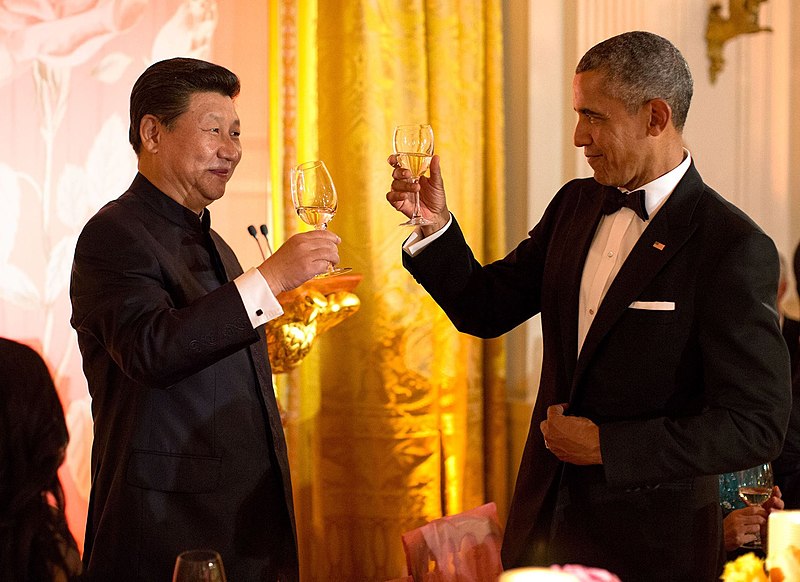 File:Xi Jinping and Barack Obama toast at White House state dinner September 2015.jpg