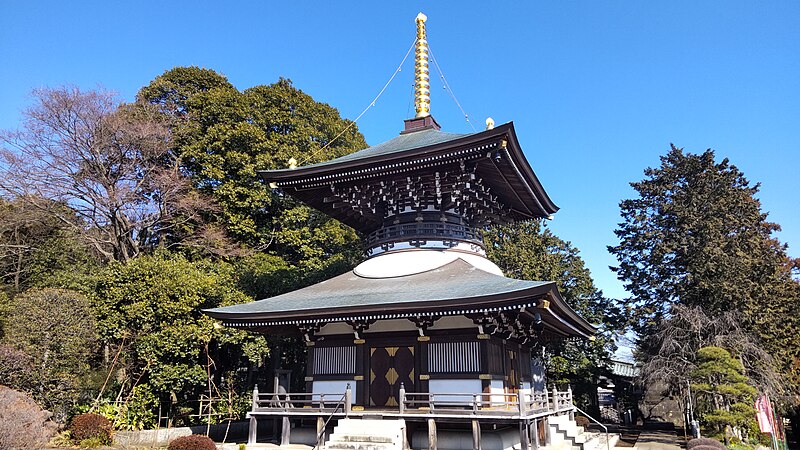 File:三宝寺「根本大塔」 (東京練馬。石神井公園隣接)-2.jpg