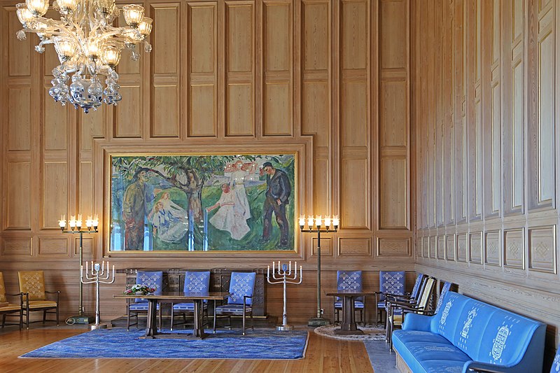 File:00 7831 Interior of Oslo City Hall - wedding room.jpg