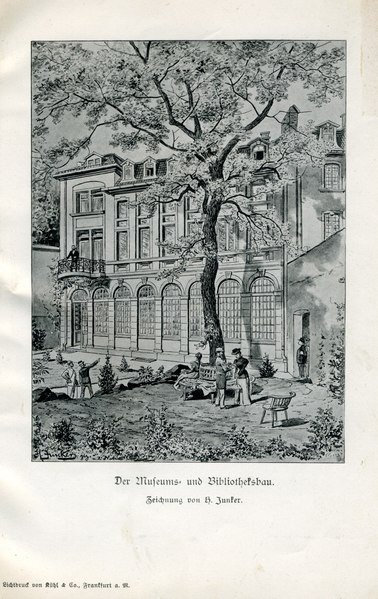 File:03Junker, H Museums u Bibliotheksbau Lichtdruck Zur Eröffnung des GM 20.06.1897.tif