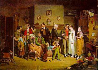 John Lewis Krimmel, The Country Wedding, 1820