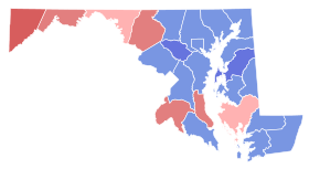 1903 Maryland gubernatorial election results map by county.svg