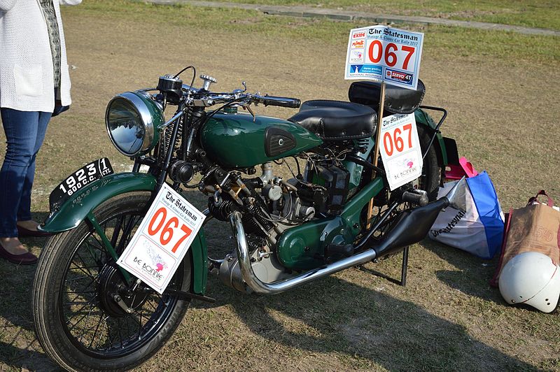 File:1923 Panther Sloper - 6 hp - 600 cc - 1 cyl - Kolkata 2017-01-29 4116.JPG