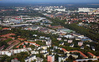 Wilhelmsruh Quarter of Berlin in Germany