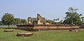 Wat Chang Songkhram im Geschichtspark Sukhothai. Blickrichtung ONO: Ubosot.