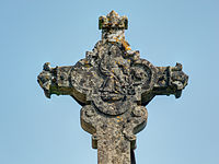 Croix du cimetière de Grosne.
