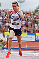 * Nomination Yoann Kowal from France competing at DécaNation 2014 in the 3000m steeplechase. --Pyb 21:57, 16 November 2014 (UTC) * Promotion  Support Good quality --Halavar 22:56, 16 November 2014 (UTC)