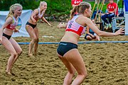 Deutsch: Beach Handball Champions Cup 2018 in Catania (ITA); Tag 4: 4. November – Frauen, -Platzierungsspiel 9-10: Beach Bazis Schleissheim (GER) - CBMP Ciudad de Málaga (ESP) 0:2 (6:10, 15:165) English: 2018 Beach Handball Champions Cup in Catania (ITA; Day 4: 4 November – Women's Placement Match Match 9-10: Beach Bazis Schleissheim (GER) - CBMP Ciudad de Málaga (ESP) 0:2 (6:10, 15:165)