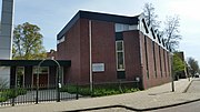 Kerkgebouw van de mormenenkerk (april 2020)