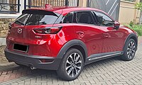 2022 Mazda CX-3 (rear), Citraland, West Surabaya