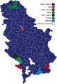 Results of the 2023 Serbian parliamentary election (by municipality)