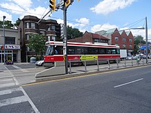 The TTC operates several transit lines in the area, including the 512 St. Clair streetcar line.