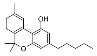 <span class="mw-page-title-main">7,8-Dihydrocannabinol</span> Chemical compound