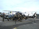AW109 of Malaysian Army in display in AKM Pahang 2022.jpg