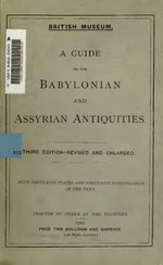 Miniatuur voor Bestand:A guide to the Babylonian and Assyrian antiquities (IA guidetobabylonia00briiala).pdf