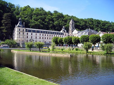 The Benedictine Monastery of Brantôme