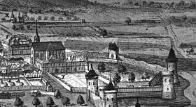 Saint-Georges Abbey 1644.