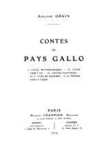 Adolphe Orain - Contes du Pays Gallo.djvu