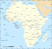 afrika kort uden navne Afrika Wikipedia Den Frie Encyklopaedi afrika kort uden navne